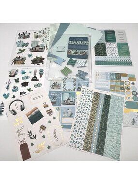 Archer & Olive Decorative Planner Sticker Set Nature Theme Washi Strips Journal